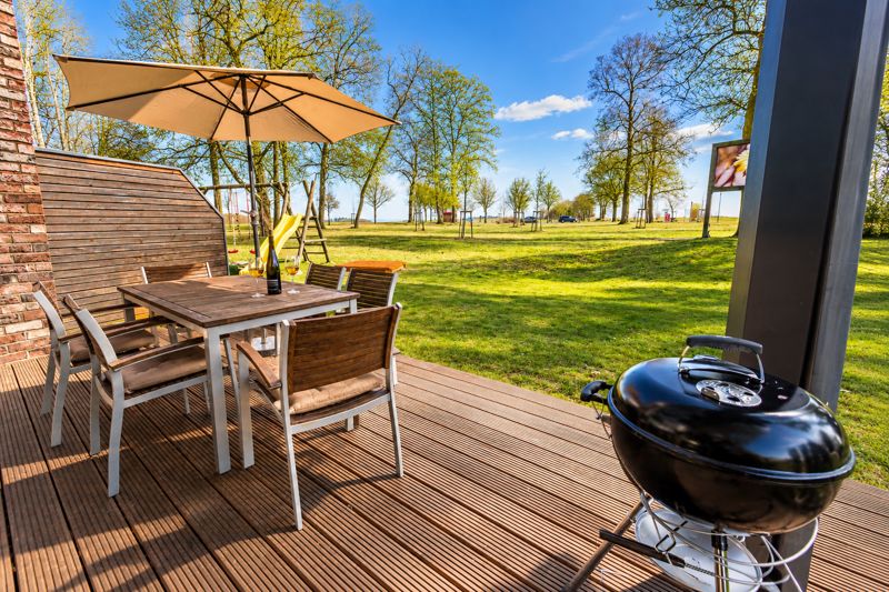 Terrace with grill